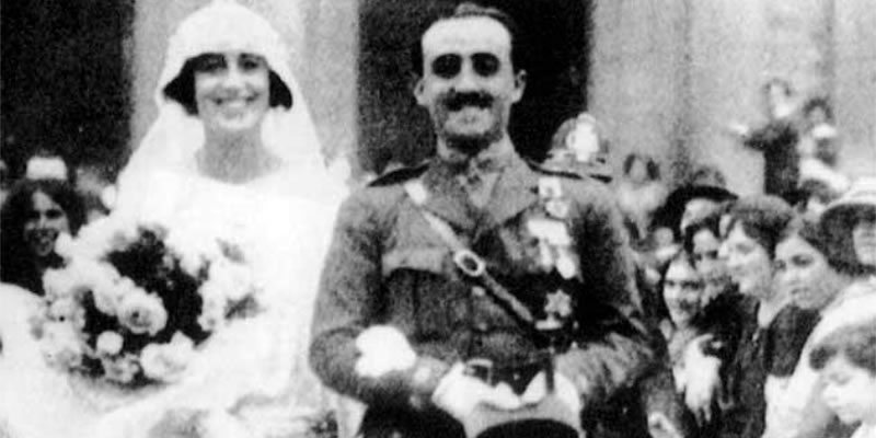 Boda de Francisco Franco y Carmen Polo