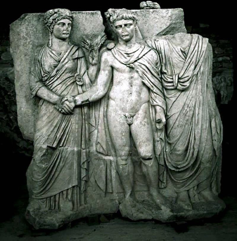 Agripina y Claudio