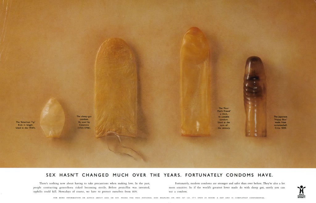 Diferentes tipos de condones de los que ya hemos visto