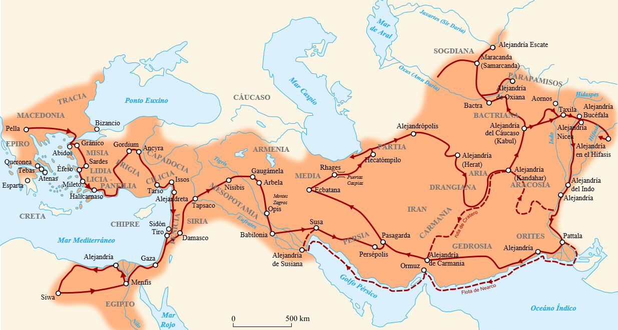 Expedición e imperio de Alejandro Magno