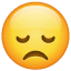 Emoji - Cara de decepción