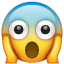 Emoji - Cara helada de miedo