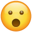 Emoji - Cara con la boca abierta