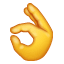 Emoji - Símbolo para indicar que todo está en orden