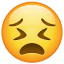Emoji - Cara de sufrimiento