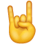 Emoji - Mano con el gesto de los cuernos
