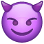 Emoji - Diablillo sonriente