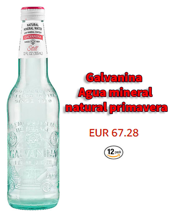 Galvanina botella de agua premium