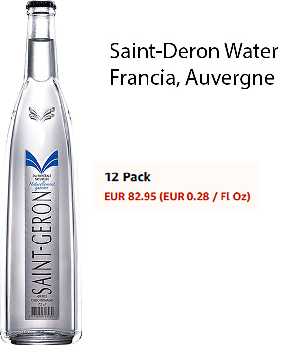 Saint-Geron botella de agua premium