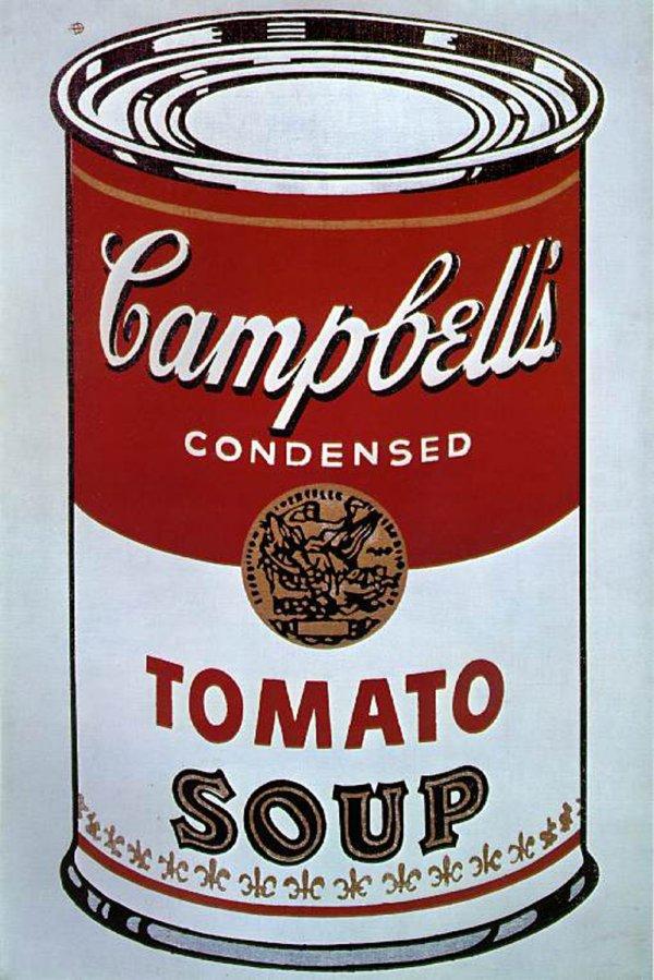 Lata de sopa Campbells 1969