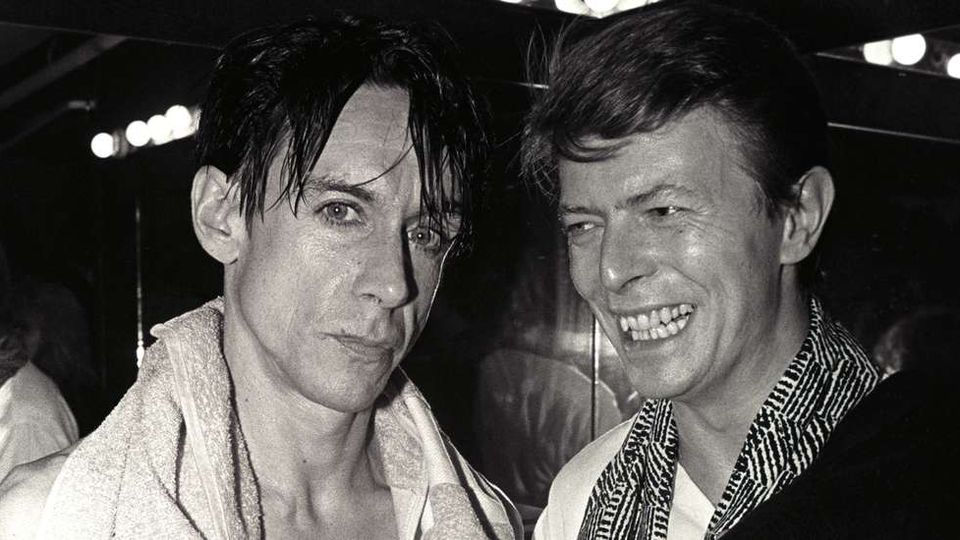 Iggy Pop y David Bowie
