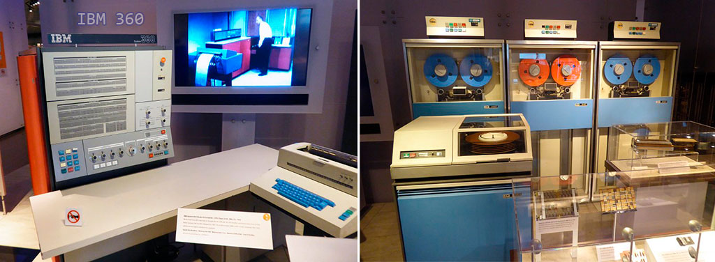 El IBM S/360 (S/360) fue un sistema de computación de la familia mainframe, que IBM anunció el 7 de abril de 1964. Fue la primera familia de ordenadores que fue diseñada para cubrir las aplicaciones, independientemente de su tamaño o ambiente (científico o comercial). 