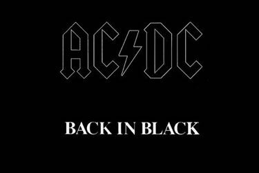 Back In Black – AC/DC