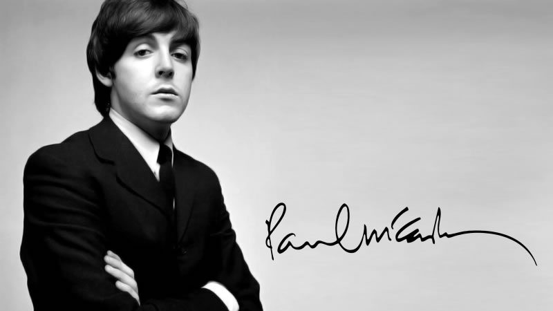 Paul McCartney de jovencito