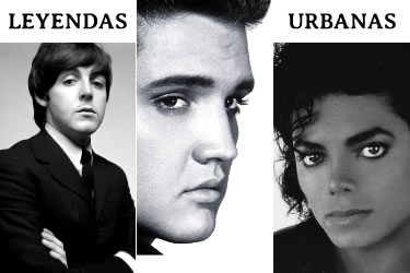 Será por leyendas urbanas. Hoy Paul McCartney, Elvis Presley y Michael Jackson