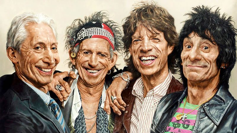 Los Rolling Stones de cachondeo