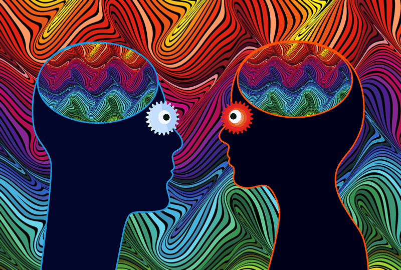 Efectos del LSD, imágenes fantásticas de extraordinaria viveza y colores caleidoscópicos