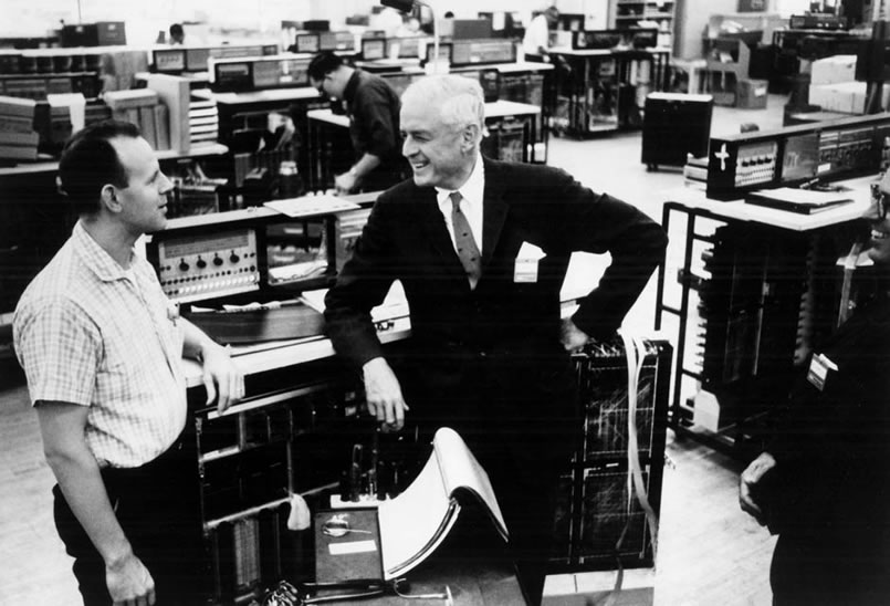 Thomas J. Watson, que fue presidente de IBM desde 1914 hasta 1952 y fue el culpable de la gran expansión de la empresa