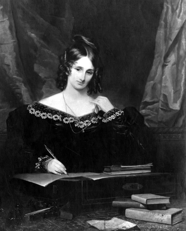 Retrato de Mary W. Shelley