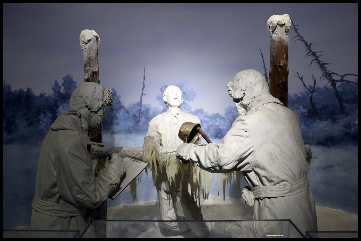 Hardin – Unidad 731 – Museo japonés de guerra con gérmenes – Experimento infectando a la poblacion china con gérmenes para la investigación, en este caso congelando los miembros de uno de los prisioneros