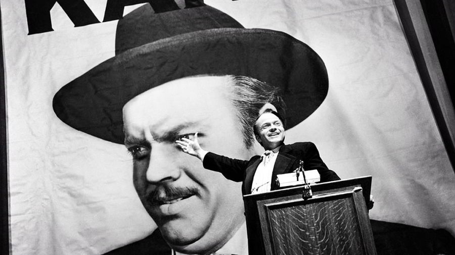 Imagen de la película de Orsen Welles, Ciudadano Kane