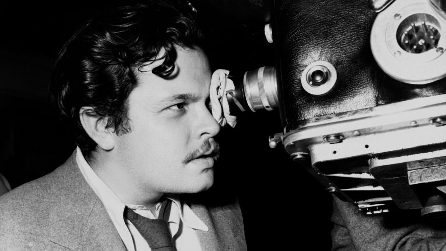 Orson Welles ejerciendo de director y cámara