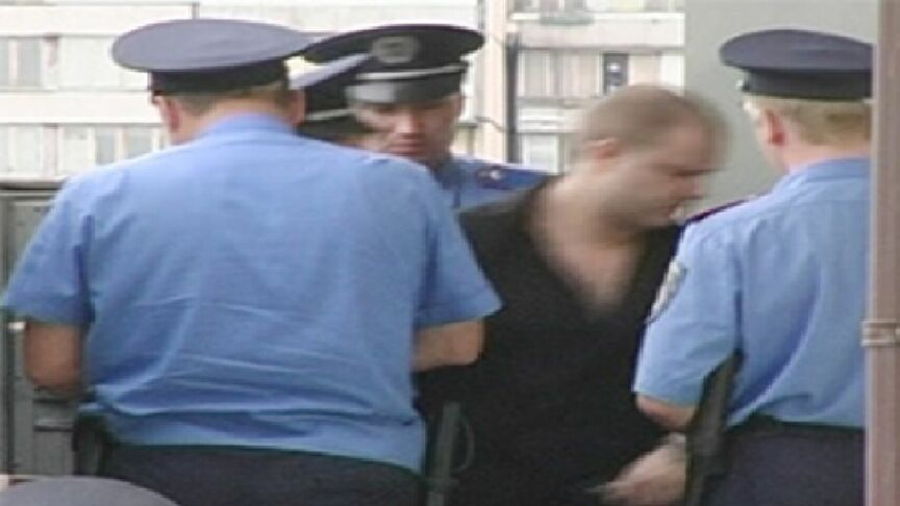 Única imagen de Alexander Chursin, justo el momento de su detención