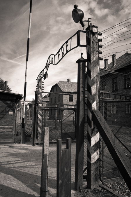 Acceso a Auschwitz