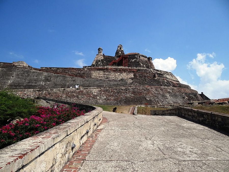 Entrada al Castillo de San Felipe