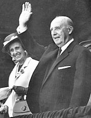 Carmen Polo y Francisco Franco