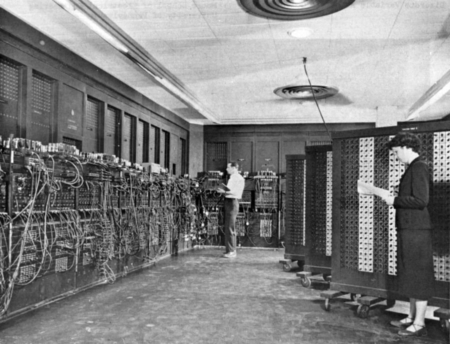 Asi era el ENIAC en su origen