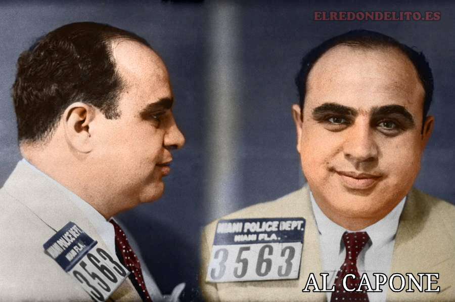Ficha policial de Al Capone