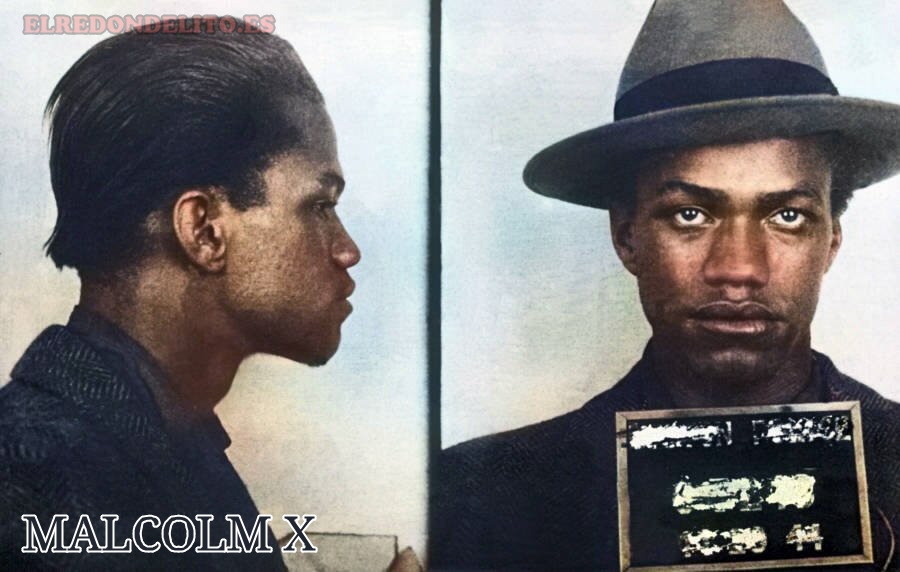 Ficha policial de Malcolm X