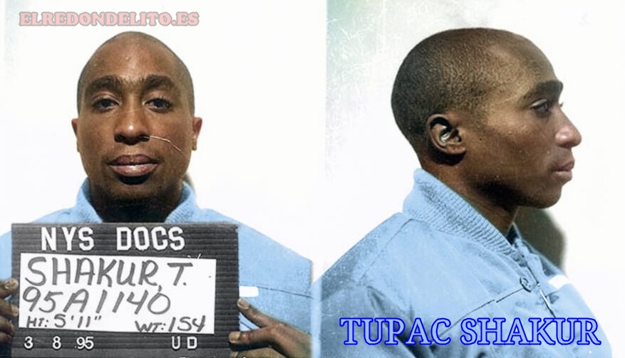 Ficha policial de Tupac Shakur