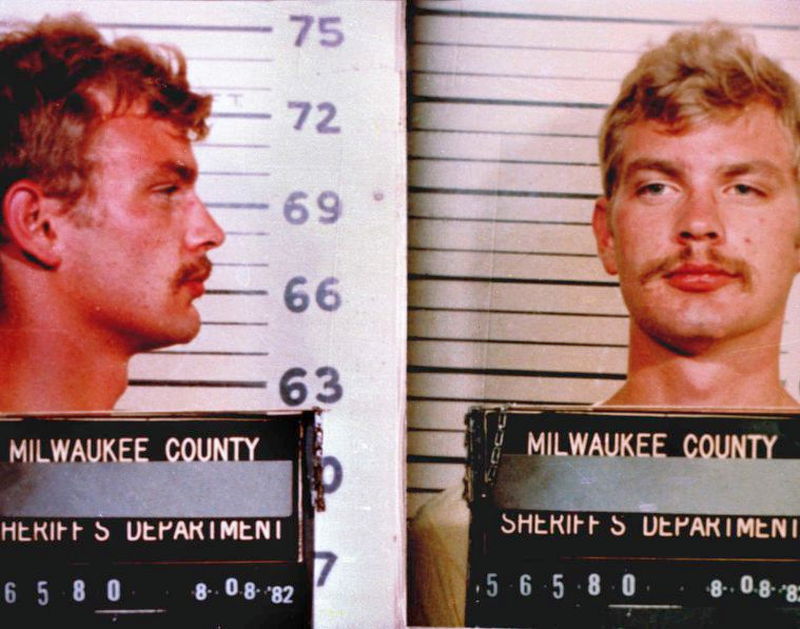 Ficha policial de Jeffrey Dahmer