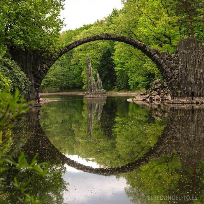 El puente del Diablo en Alemania