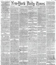 El primer The New York Times