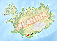 Volcán Katla en Islandia