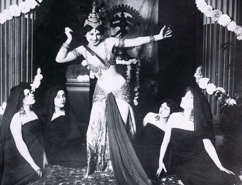La puesta en escena de Mata Hari