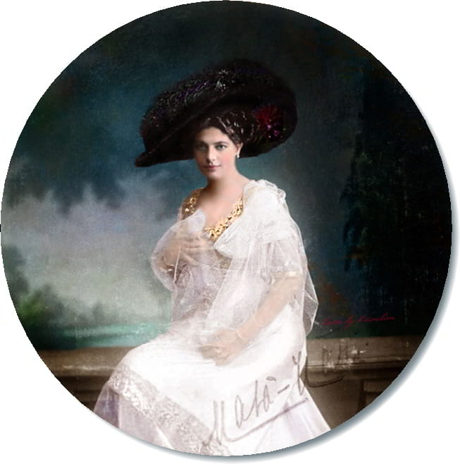 Mata Hari pintada por Klimbims
