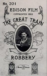 Asalto y robo de un tren (poster)