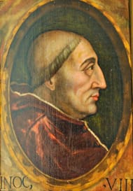 Inocencio VIII nacido como Giovanni Battista Cybo