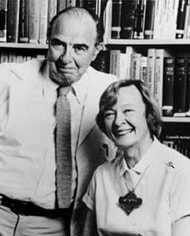 El doctor Dole (médico internista) y su esposa, la doctora Marie Nyswander (psiquiatra)