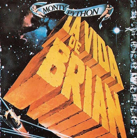 Carátula de la vida de Brian de los Monty Python